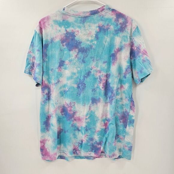 The simpsons Lisa hippie tee shirt tie dye xl blue boho 90s tshirt - Picture 2 of 3